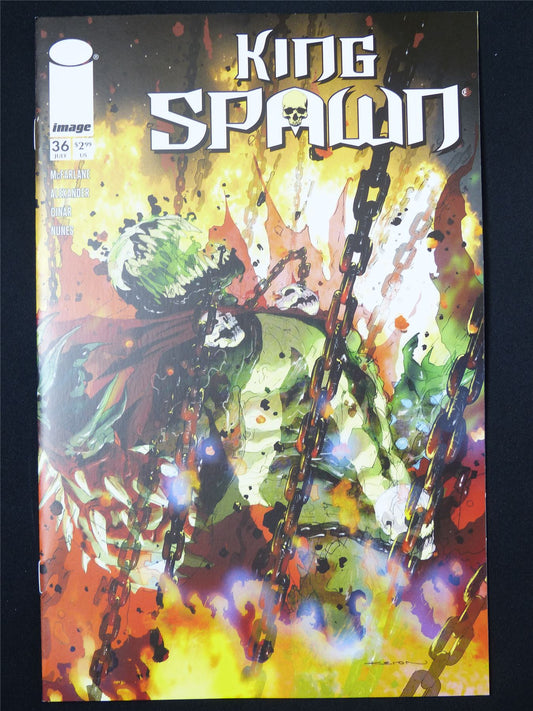 King SPAWN #36 - B&B Jul 2024 Image Comic #3UW