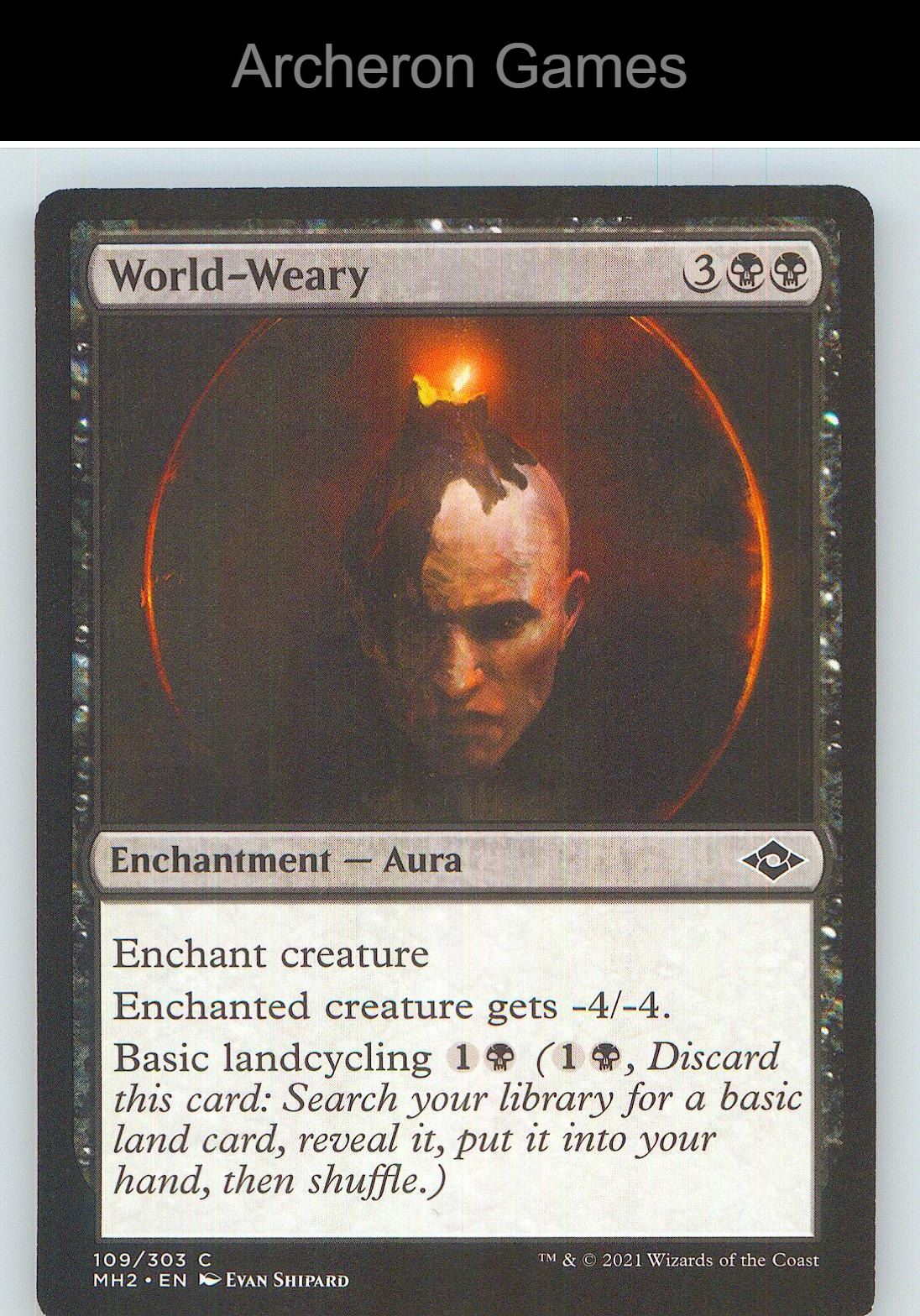 World-Weary MH2 109 C MTG Card NM/EX+