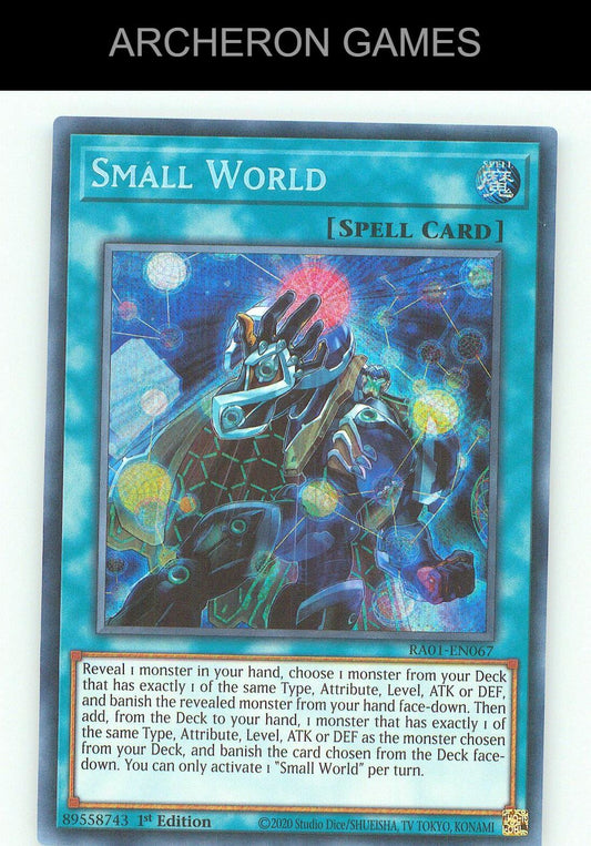 Small World SEC YUGIOH Card