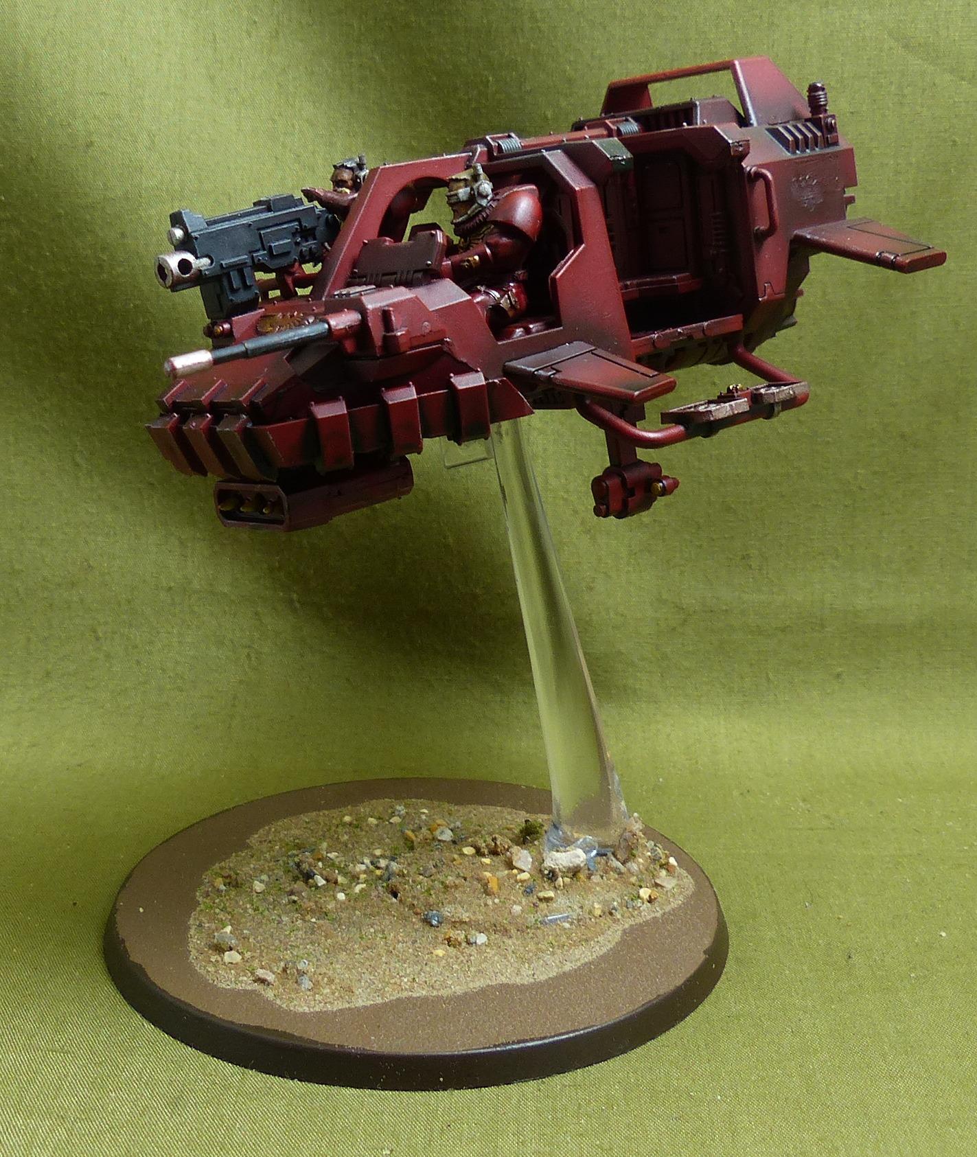 Land Speeder Storm painted - Blood Angels - Warhammer 40K #3YK