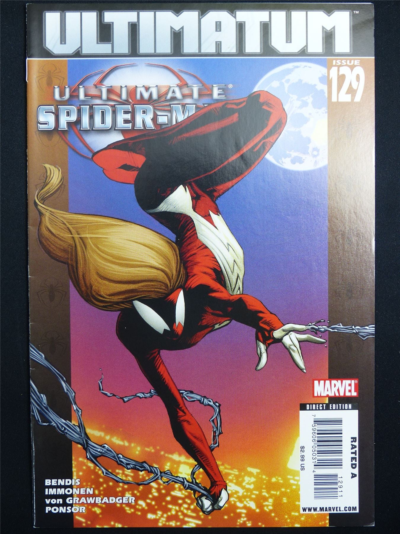 Ultimate SPIDER-MAN #129 Cvr A Ultimatum - Marvel Comic #4O8