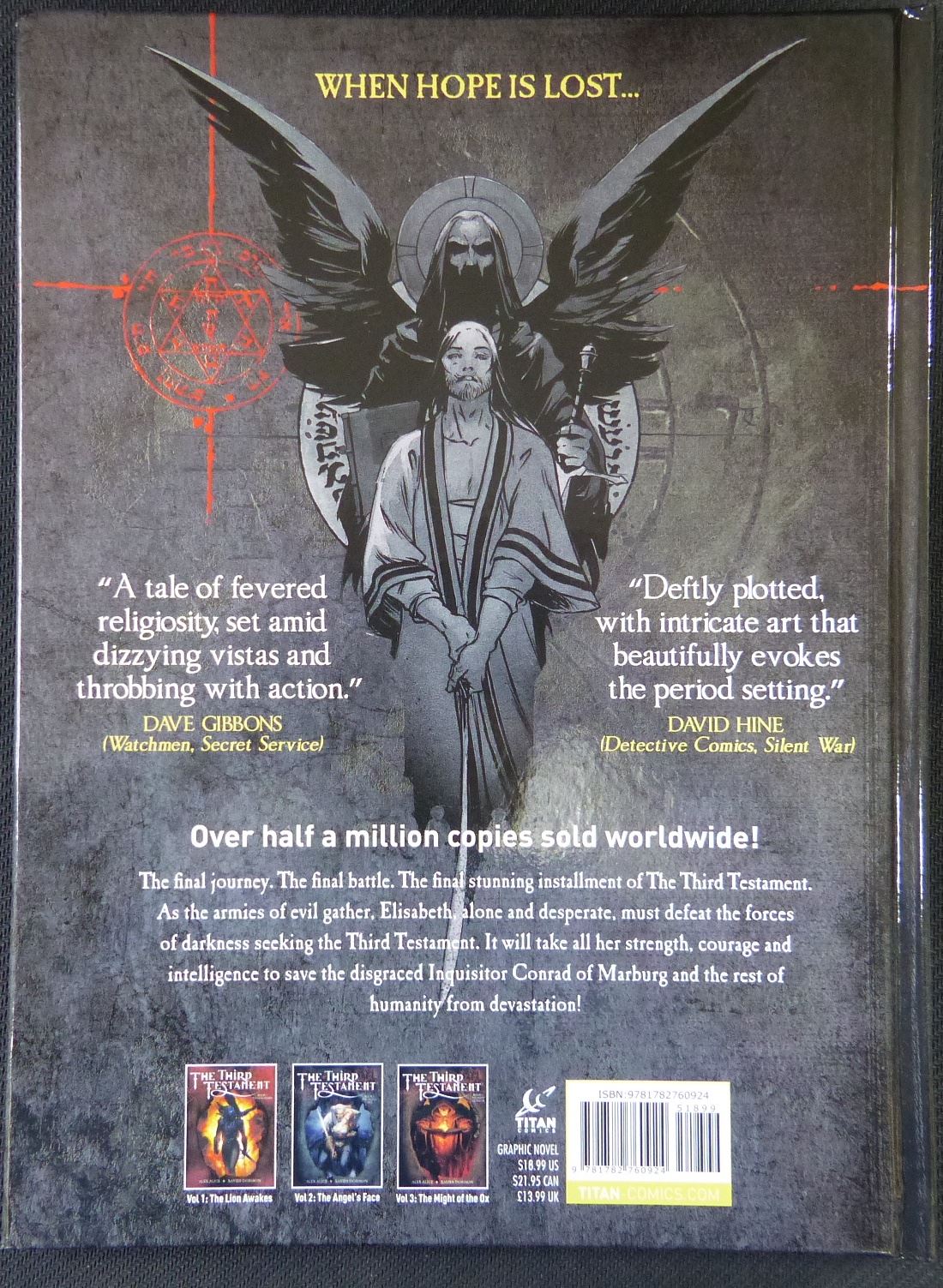 The Third Testament Book4: the day of the raven - Titan Graphic Hardback #23B