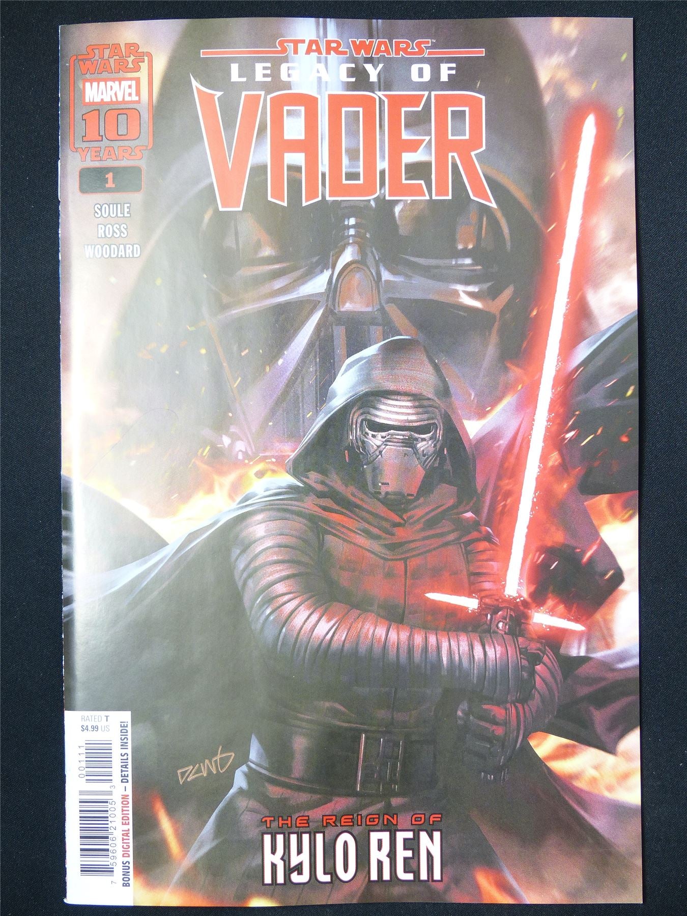 STAR Wars: Legacy of Vader #1 - B&B Apr 2025 Marvel Comic #8OI