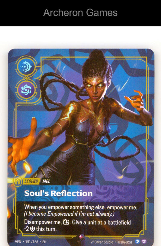 Mel - Soul's Reflection VEN 151/166 R Vendetta Riftbound Card