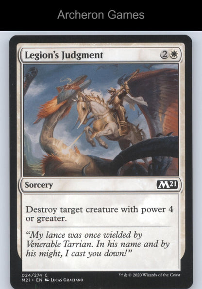 Legion's Judgment 24 C MTG Card Core Set 2021