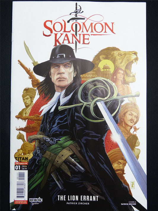 SOLOMON Kane: The Lion Errant #1 Cvr A - Jul 2026 Titan Comic #2Q9