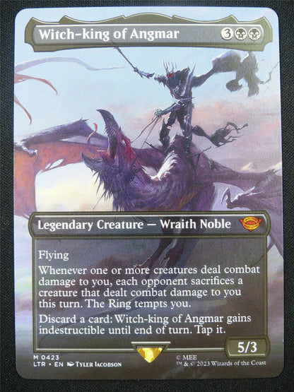 Witch-King of Angmar Borderless - LTR - Mtg Card #15X