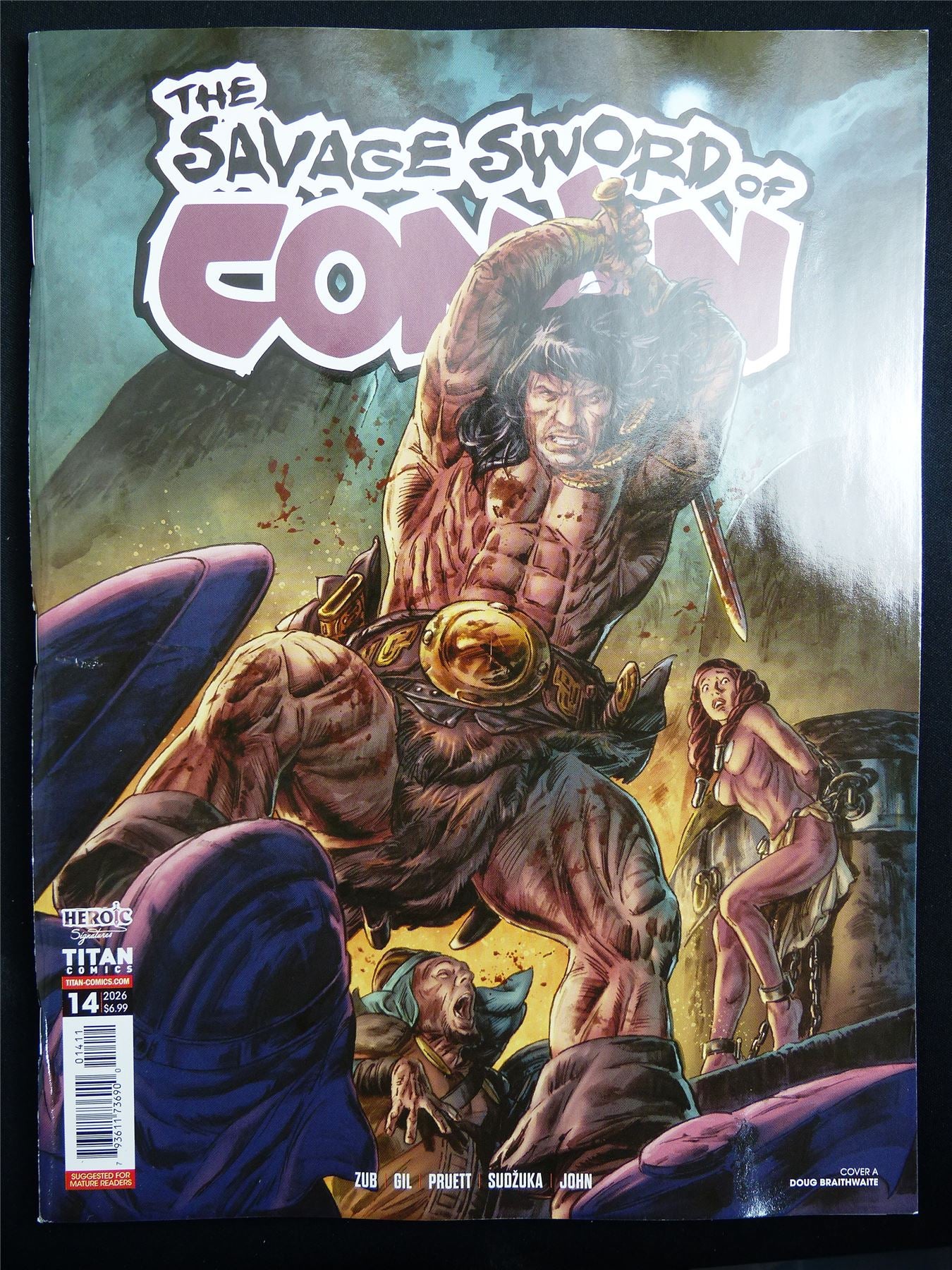 The Savage Sword of Conan #14 Cvr A - May 2026 Titan Comic Magezine #8S