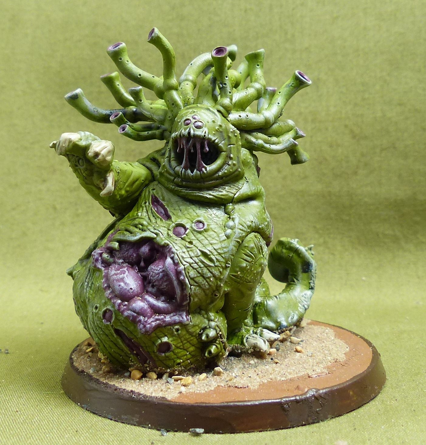 Beast of Nurgle painted - Chaos Daemons - Warhammer 40K #K4