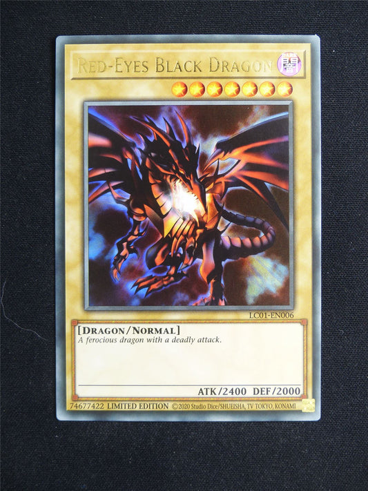 Red-Eyes Black Dragon LC01 Ultra Rare - lim ed Yugioh Card #232