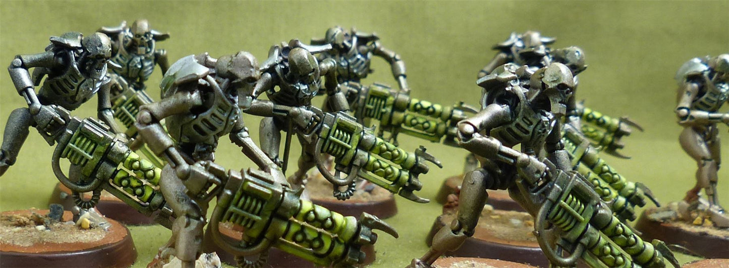 Necron Warriors painted - Necrons - Warhammer 40K #407