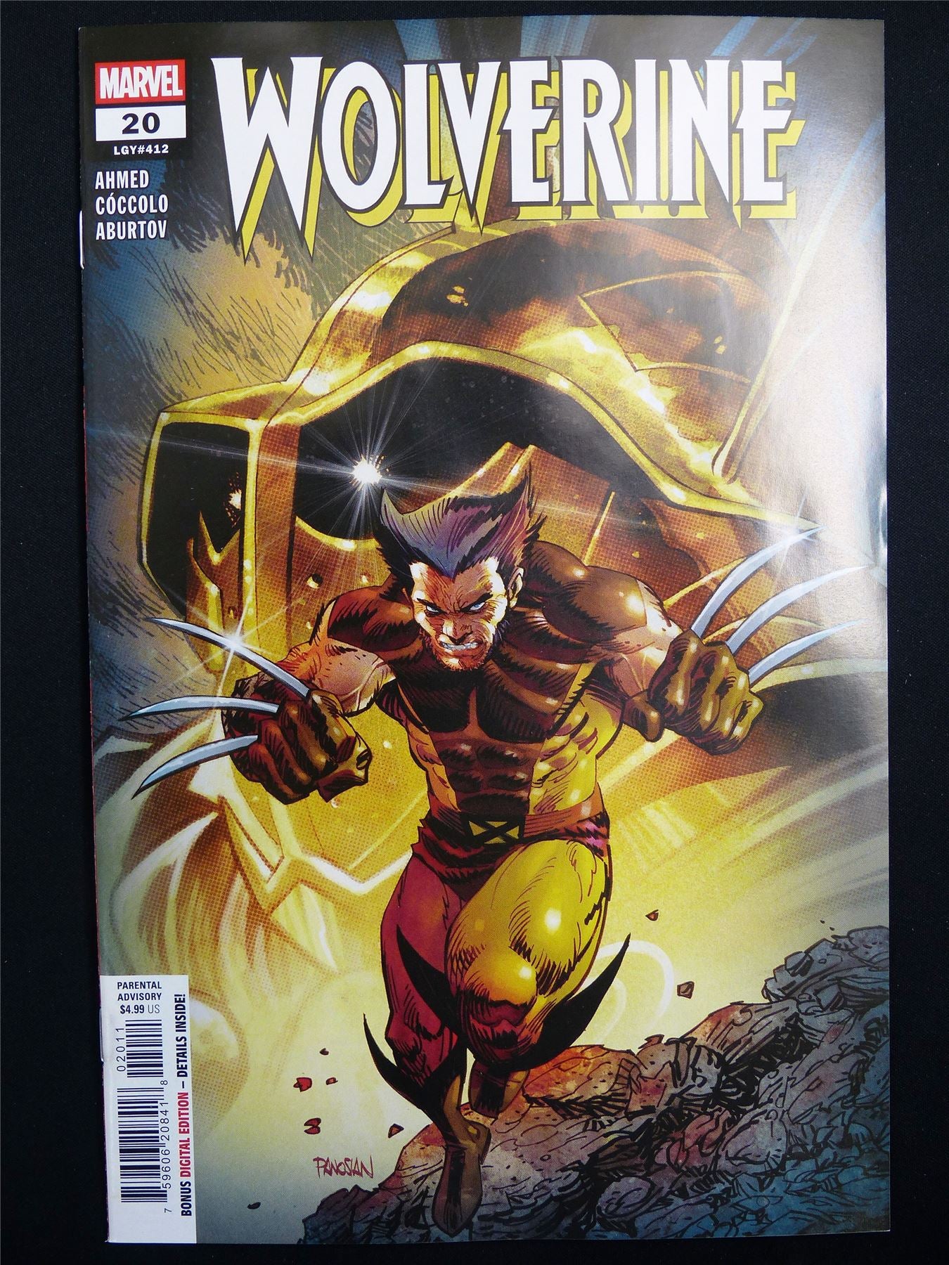 WOLVERINE #20 Cvr A - Jul 2026 Marvel Comic #6O