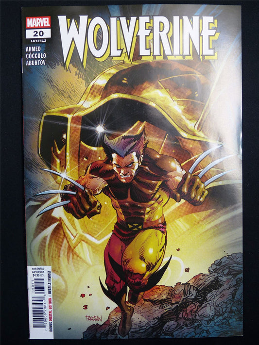 WOLVERINE #20 Cvr A - Jul 2026 Marvel Comic #6O