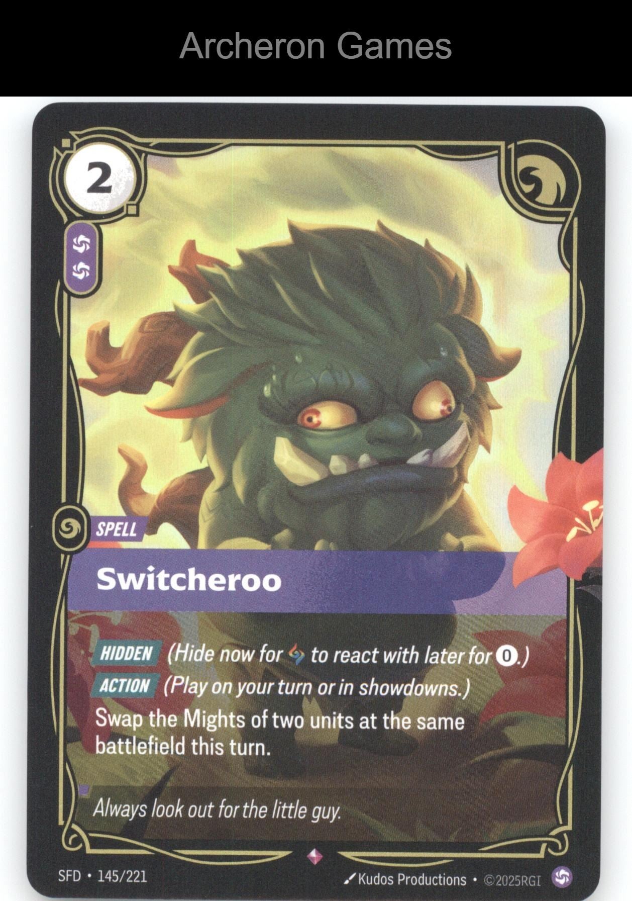 Switcheroo SFD 145/221 R  Card Spiritforged