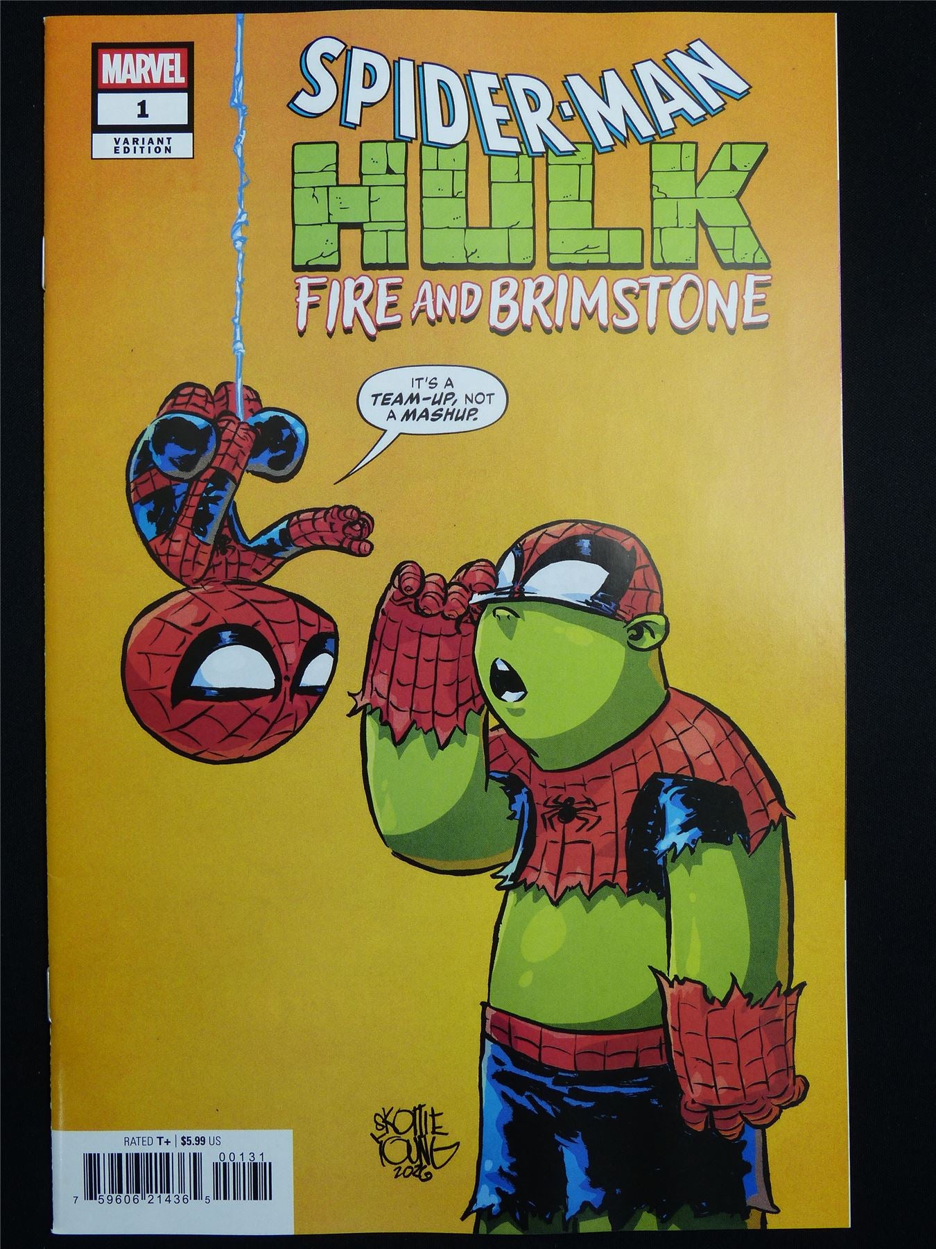 SPIDER-MAN Hulk: Fire and Brimstone #1 Cvr C - Oct 2026 Marvel Comic #3QA