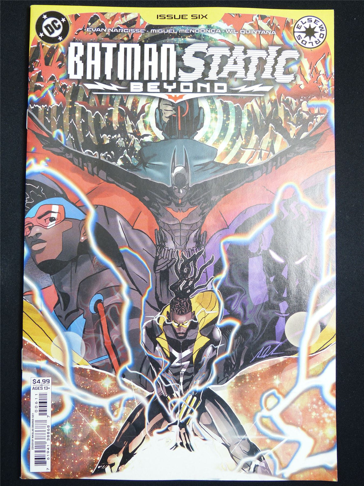 BATMAN Static Beyond #6 Cvr A - DC Comic #4X2