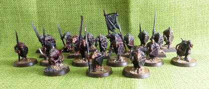 Skaven - Clan Rats - Painted x 20 - Warhammer AoS 40k #FQ