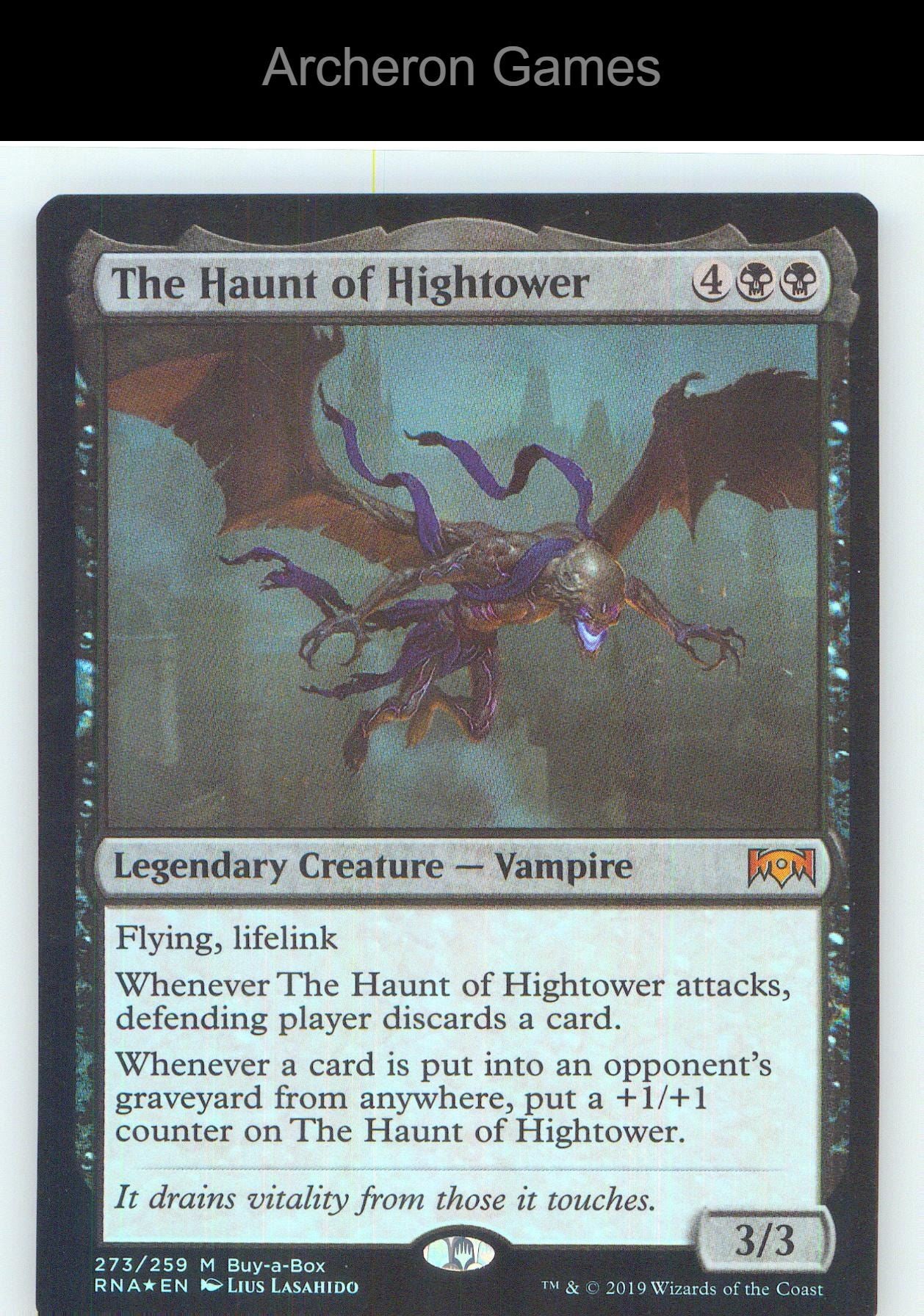 The Haunt of Hightower 273 Mythic MTG Card NM/EX+ Foil