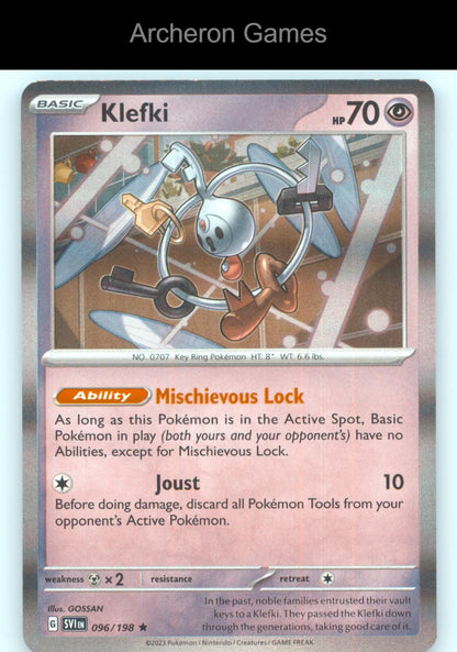 Pokemon Card Klefki (Cosmos Holo) 096/198 R Prize Pack Series Cards