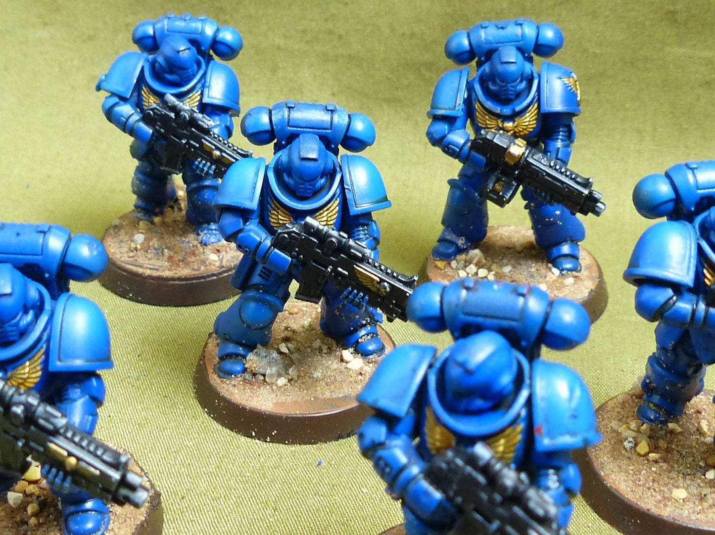 Intercessor Squad painted - Space Marines - Warhammer 40K #6UF