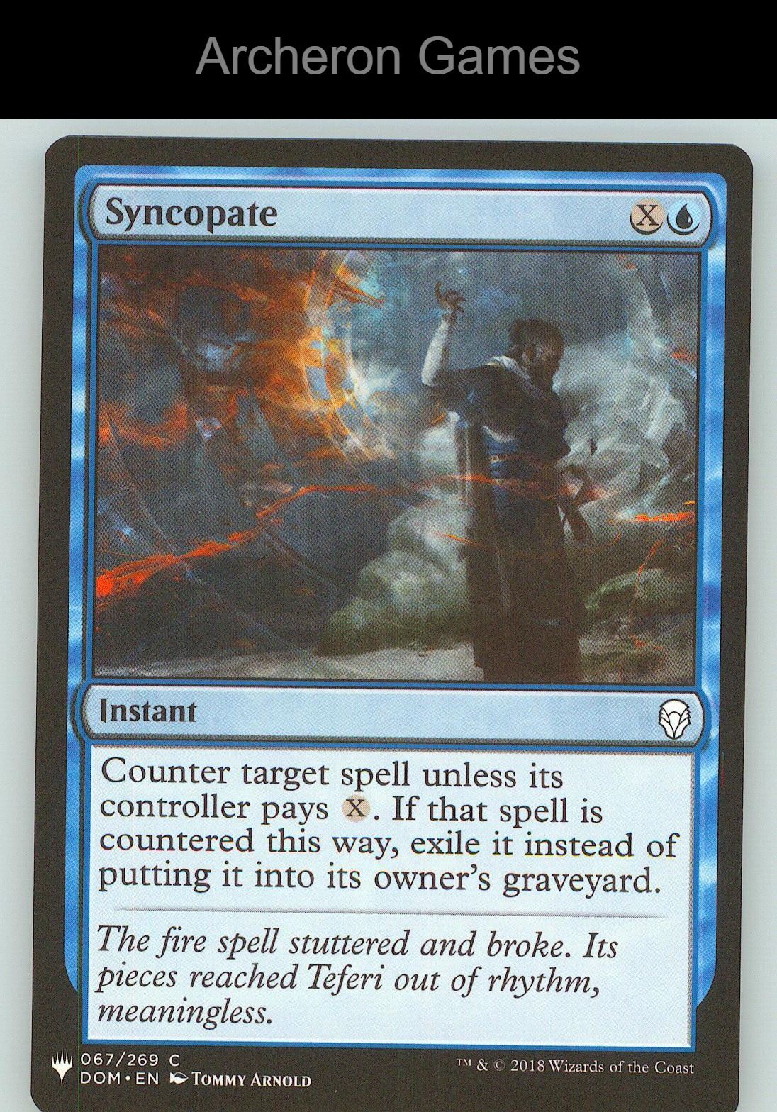 Syncopate DOM 67 C MTG Card NM/EX+