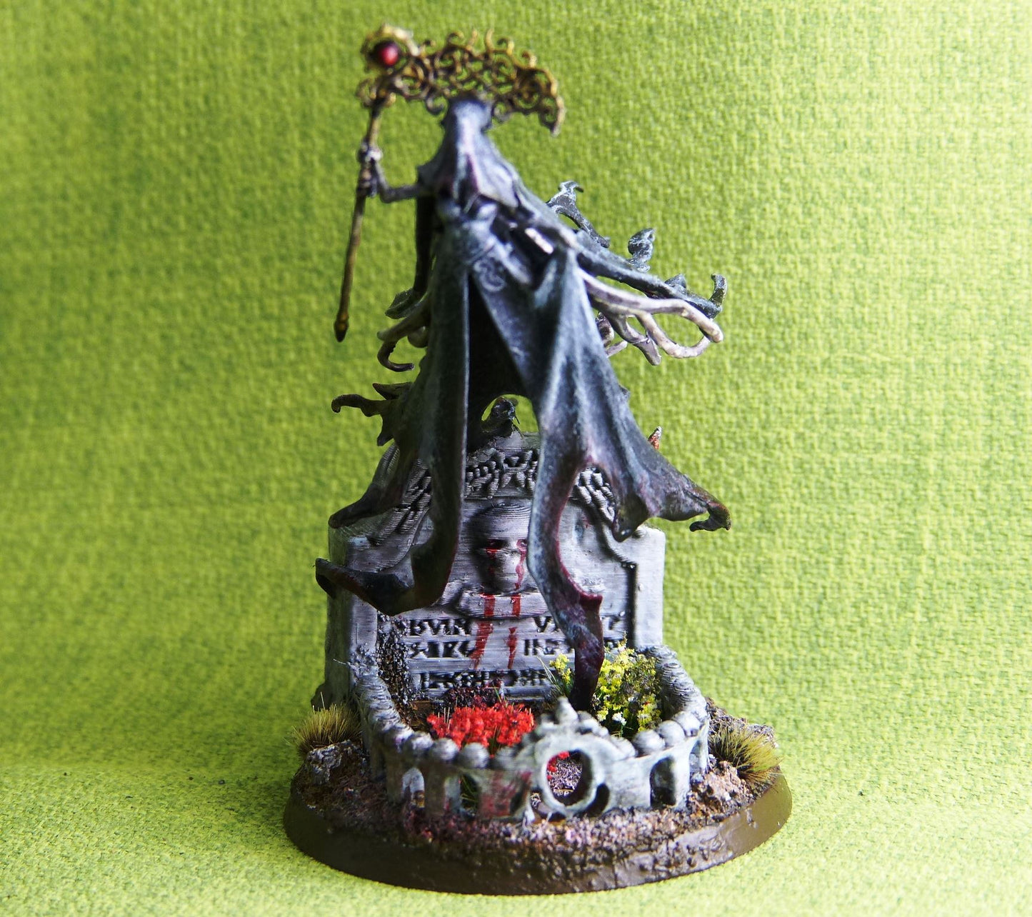 Nighthaunt - Lady Olynder Mortarch of Grief Painted - Warhammer AoS 40k #2E
