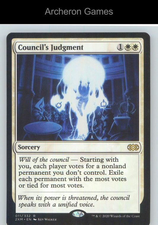 Council's Judgment 2XM 11 R MTG Card NM/EX+