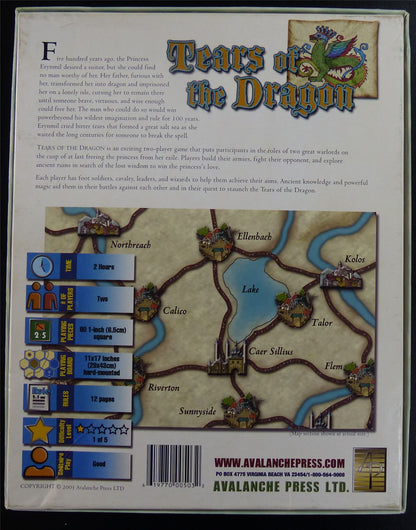 Tears of the Dragon: A Land Riven by War by John R Phythyon OOP - Avalanche Press #21X