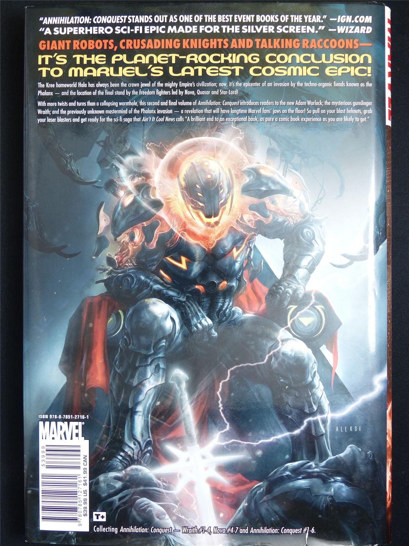 Annihilation Conquest Book Two - Marvel Graphic Hardback #4WL