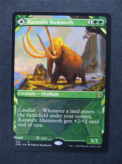 Kazandu Mammoth Showcase - Mtg Magic Cards #H0