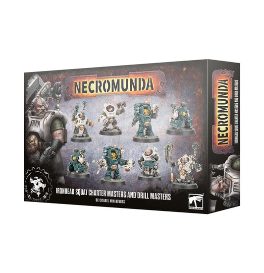 Ironhead Squat Charter Masters and Drill Masters  - Necromunda - Available from 20/12/2025