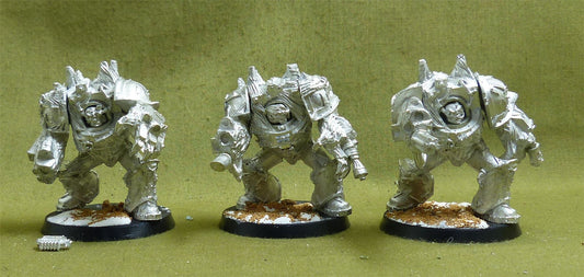 Classic Metal Obliterators set of 3 OOP - Chaos Space Marines - Warhammer 40K #2EL