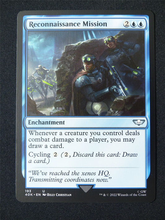 Recoonaissance Mission - 40K - Mtg Card #4GF