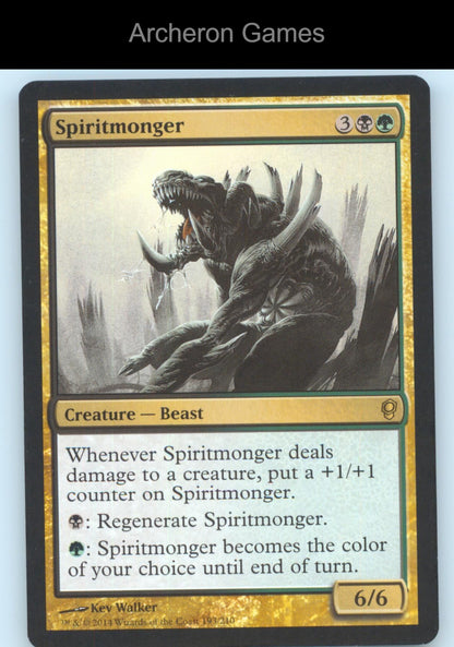 Spiritmonger 193 R MTG Card Conspiracy