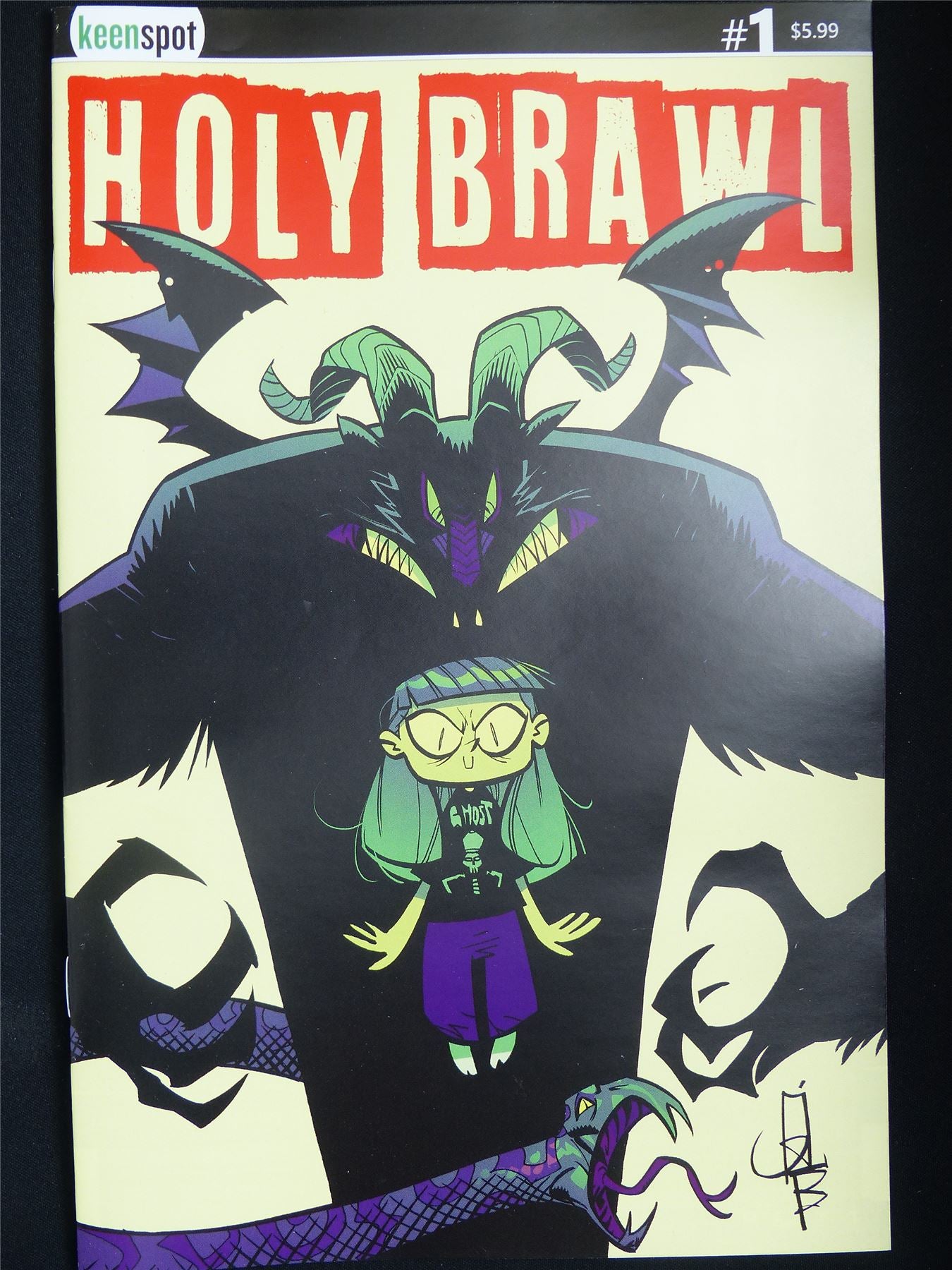 HOLY Brawl #1 - B&B Jan 2026 Keenspot Comic #1DY