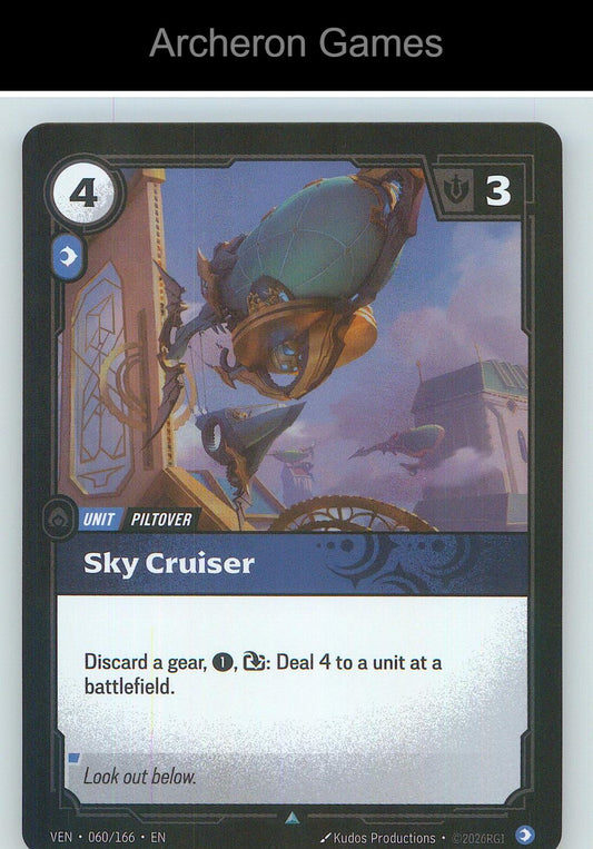Sky Cruiser VEN 060/166 UC Vendetta Riftbound Card