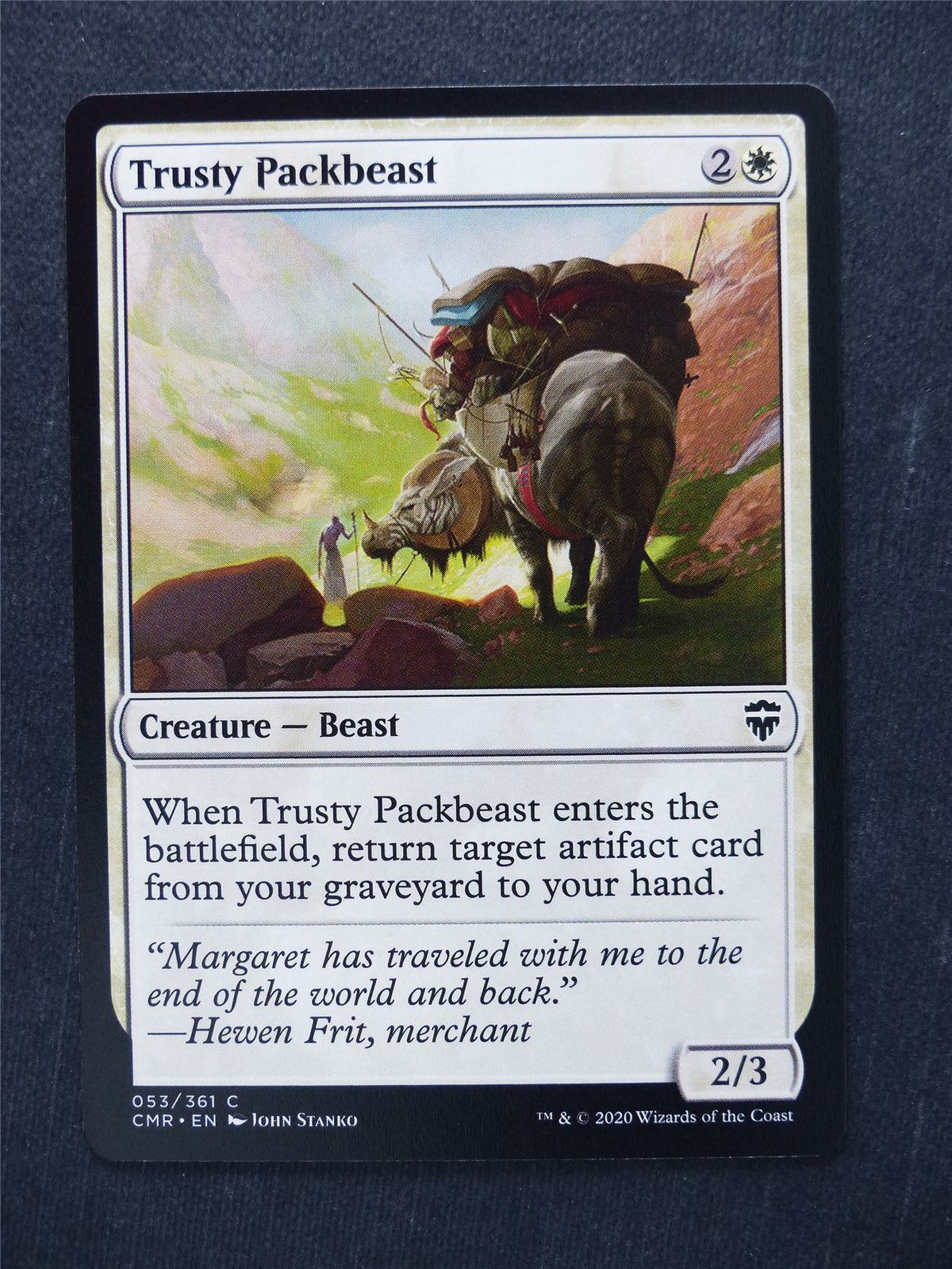 Trusty Packbeast - Commander Legends #Q3