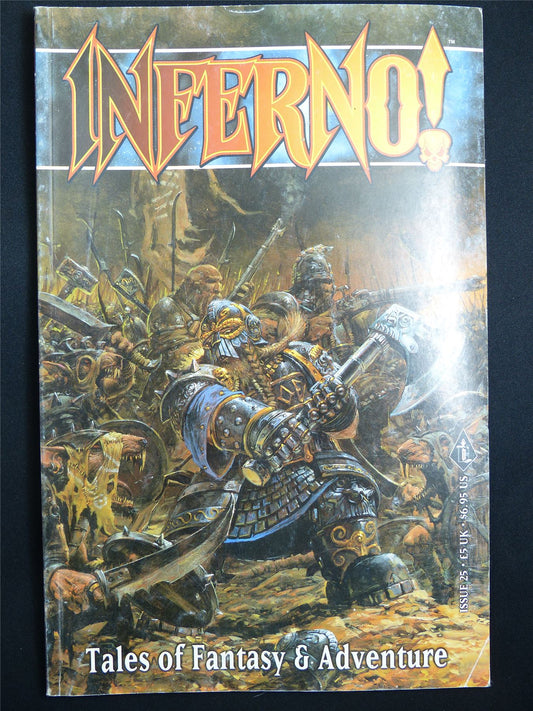 Inferno! Tales of Fantasy and Adventure #25 - Vintage Games Workshop Black Library Publications
