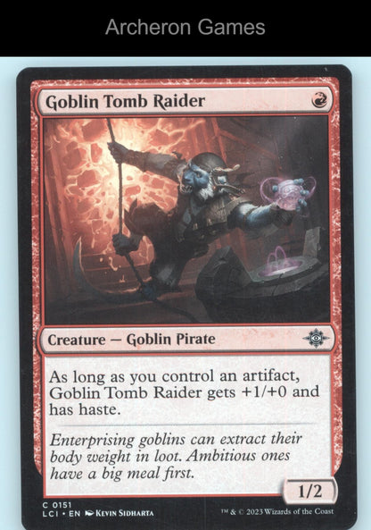 Goblin Tomb Raider 151 C MTG Card The Lost Caverns of Ixalan