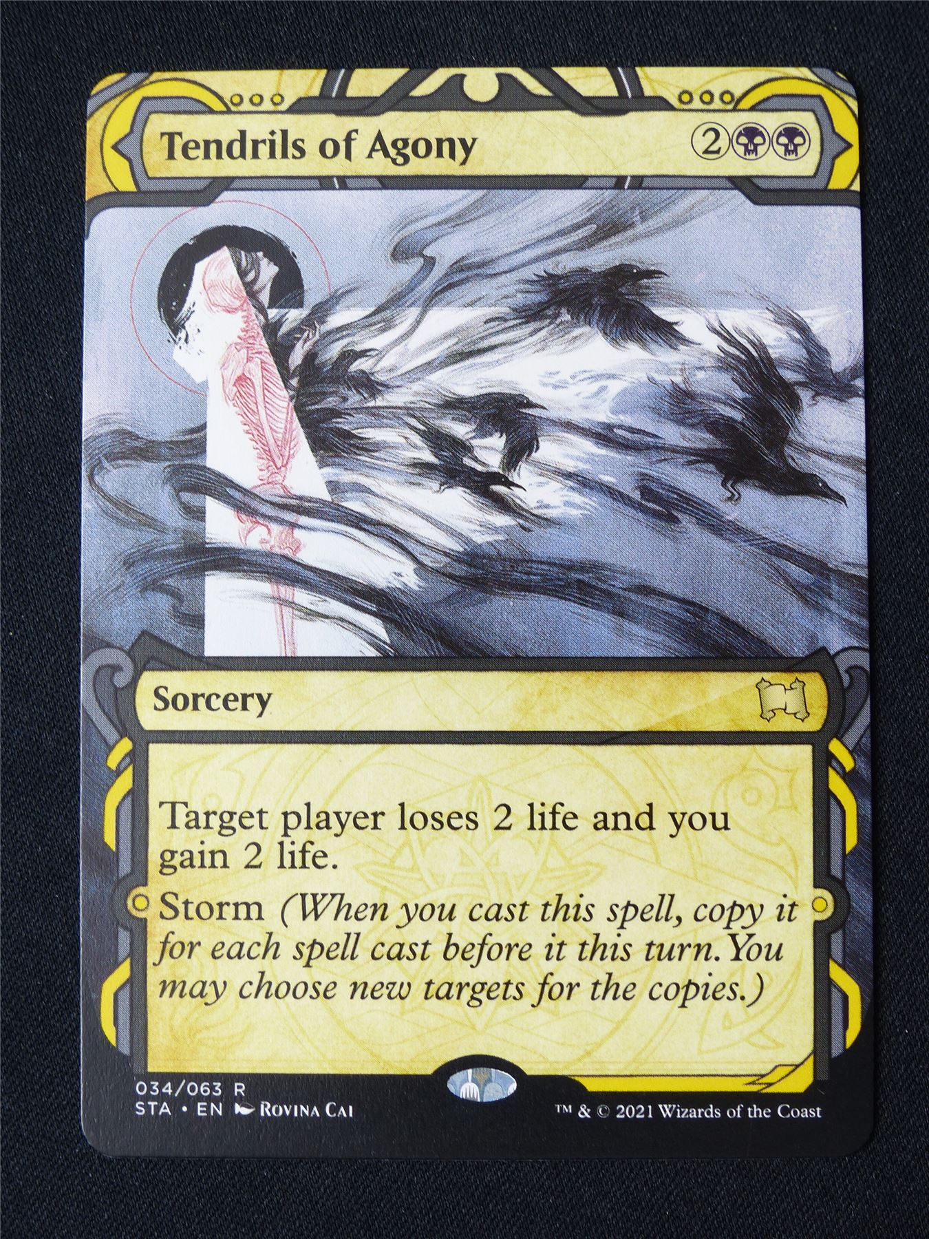 Tendrils of Agony Showcase - STA - Mtg Card #4IU