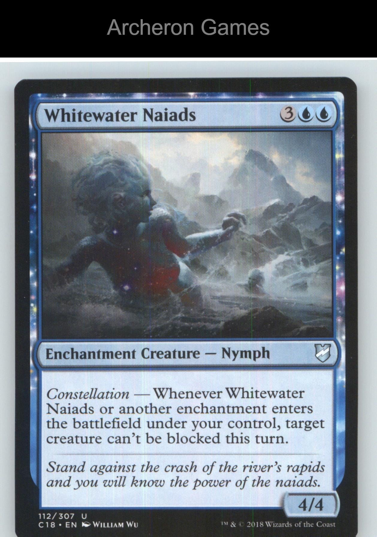 Whitewater Naiads C18 112 UC MTG Card NM/EX+