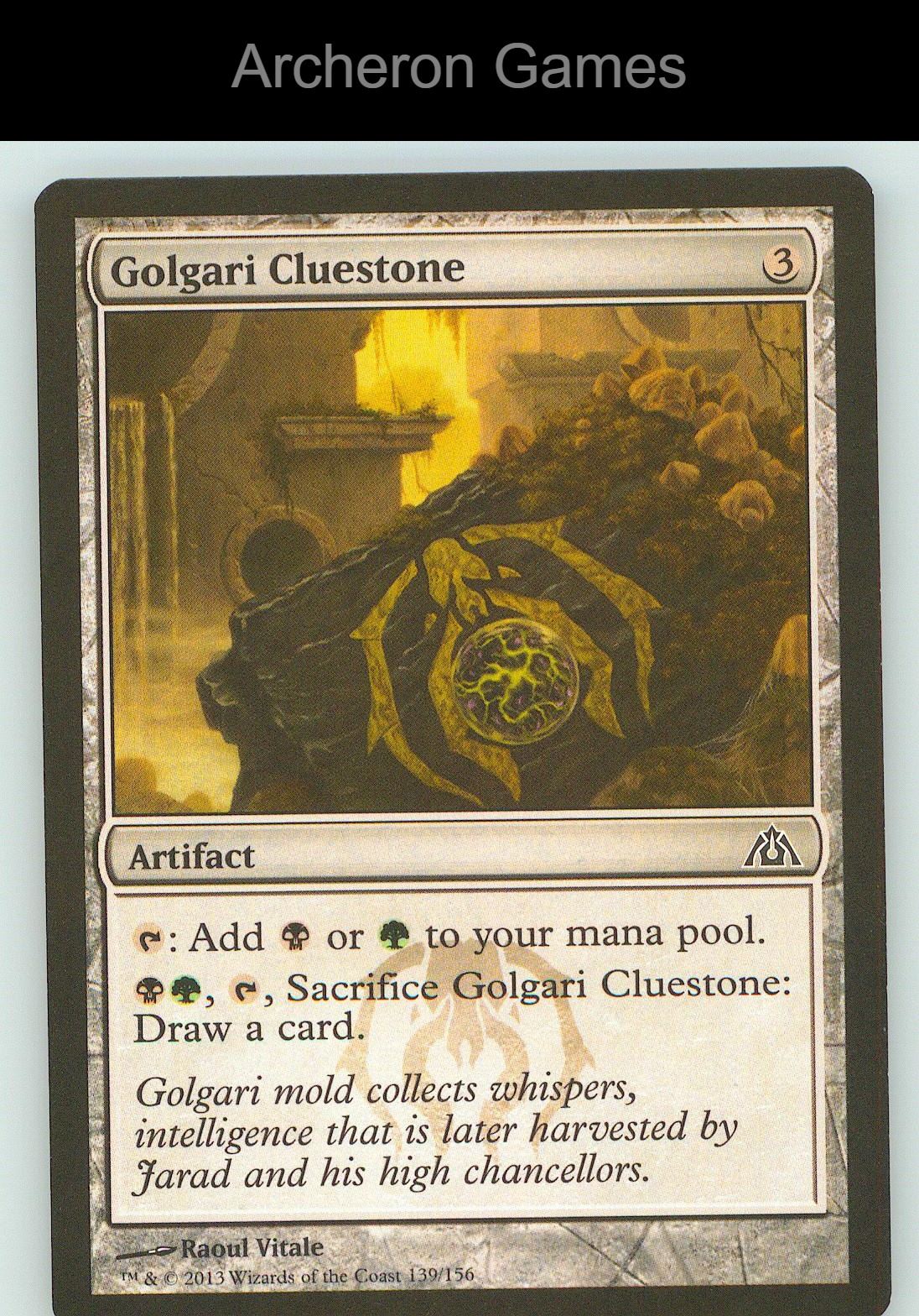 Golgari Cluestone DGM 139 C MTG Card NM/EX+