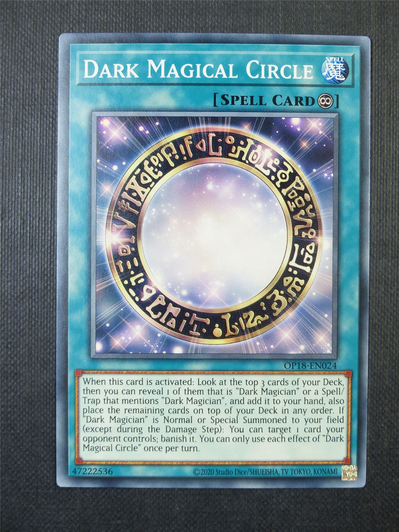 Dark Magical Circle OP18 - Yugioh Card #9RN