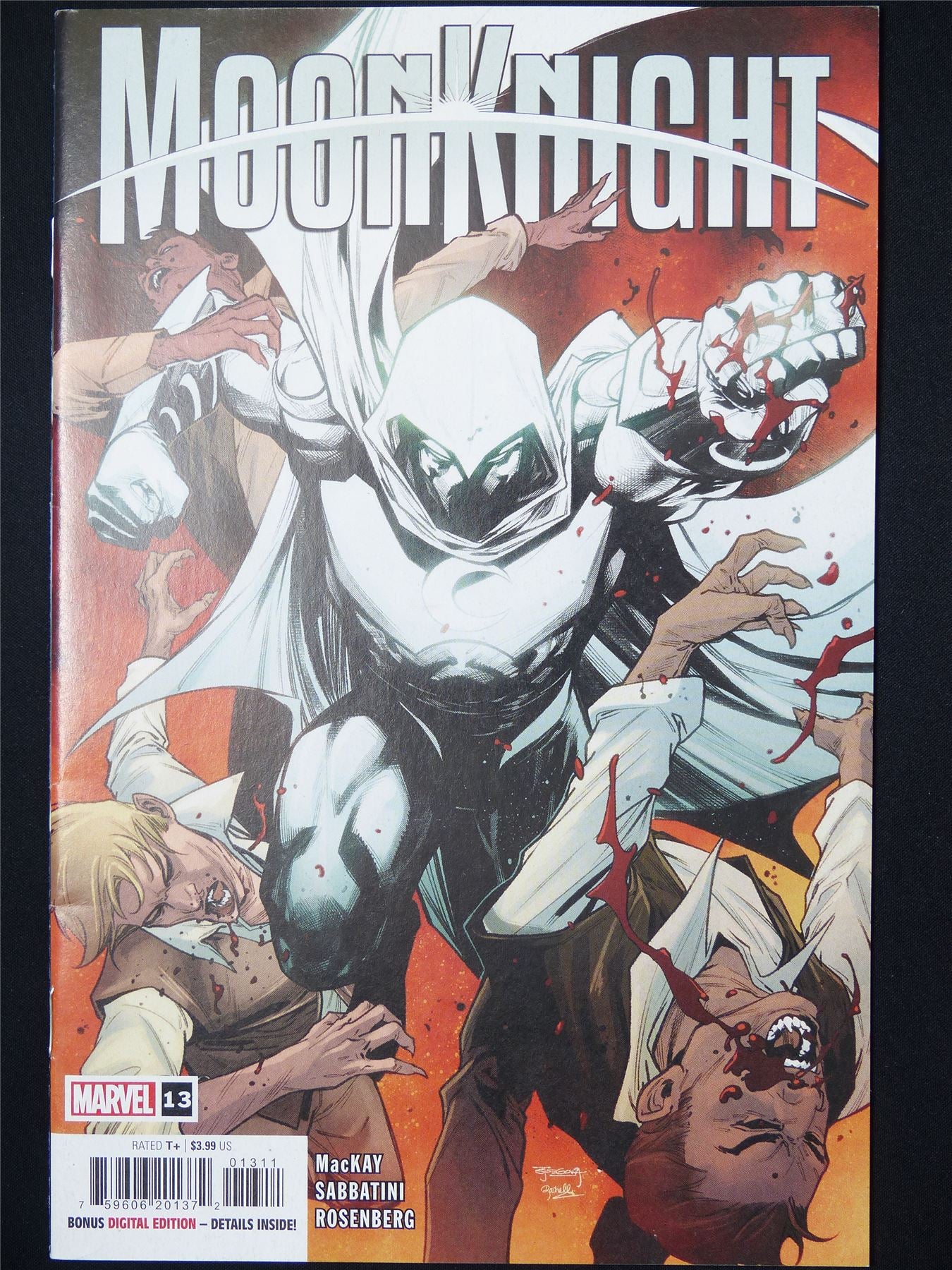 MOON Knight #13 - B&B Marvel Comic #7OP