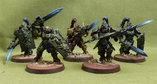 Custodian Guard Squad painted - Adeptus Custodes - Warhammer 40K #1OK