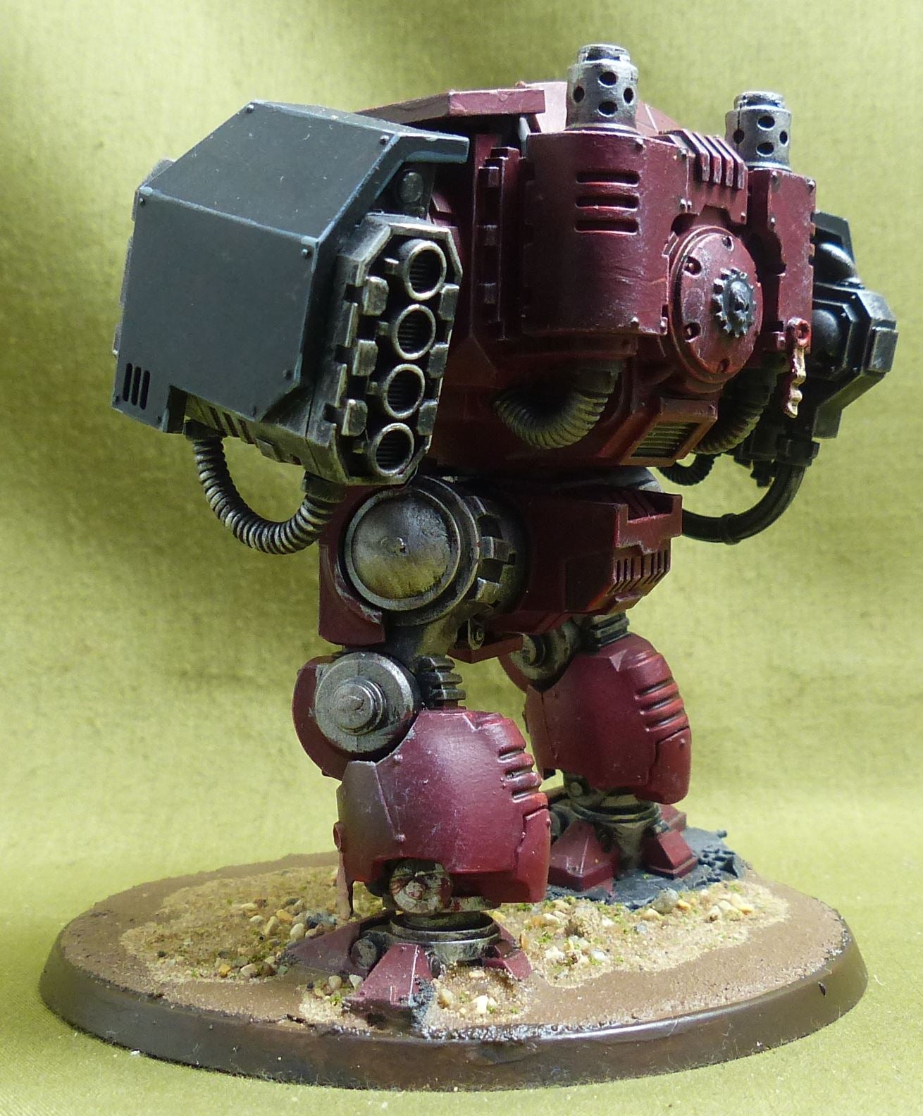 Primaris Redemptor Dreadnought painted - Blood Angels - Warhammer 40K #3YP