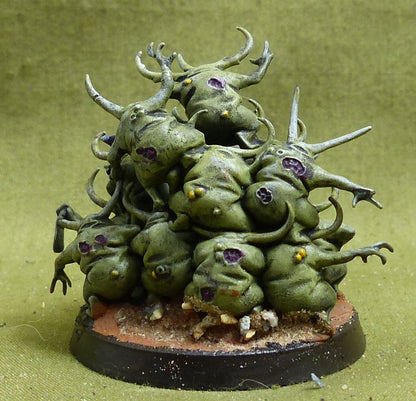 Nurglings set of 1 painted - Chaos Daemons - Warhammer 40K #5CB