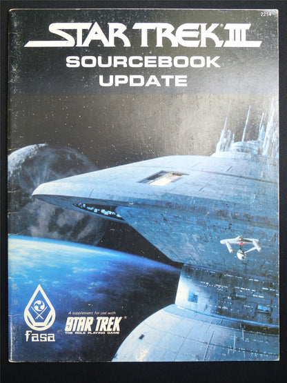 Star Trek Star III: Sourcebook Update Booklet - Roleplaying Game #1NN