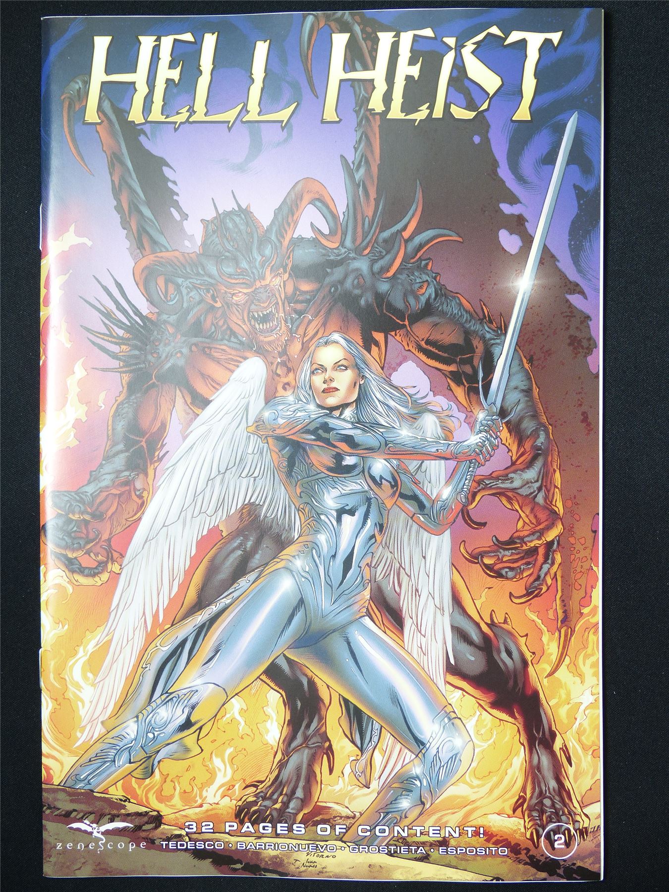 HELL Heist #2 - B&B Jan 2025 Zenescope Comic #72C