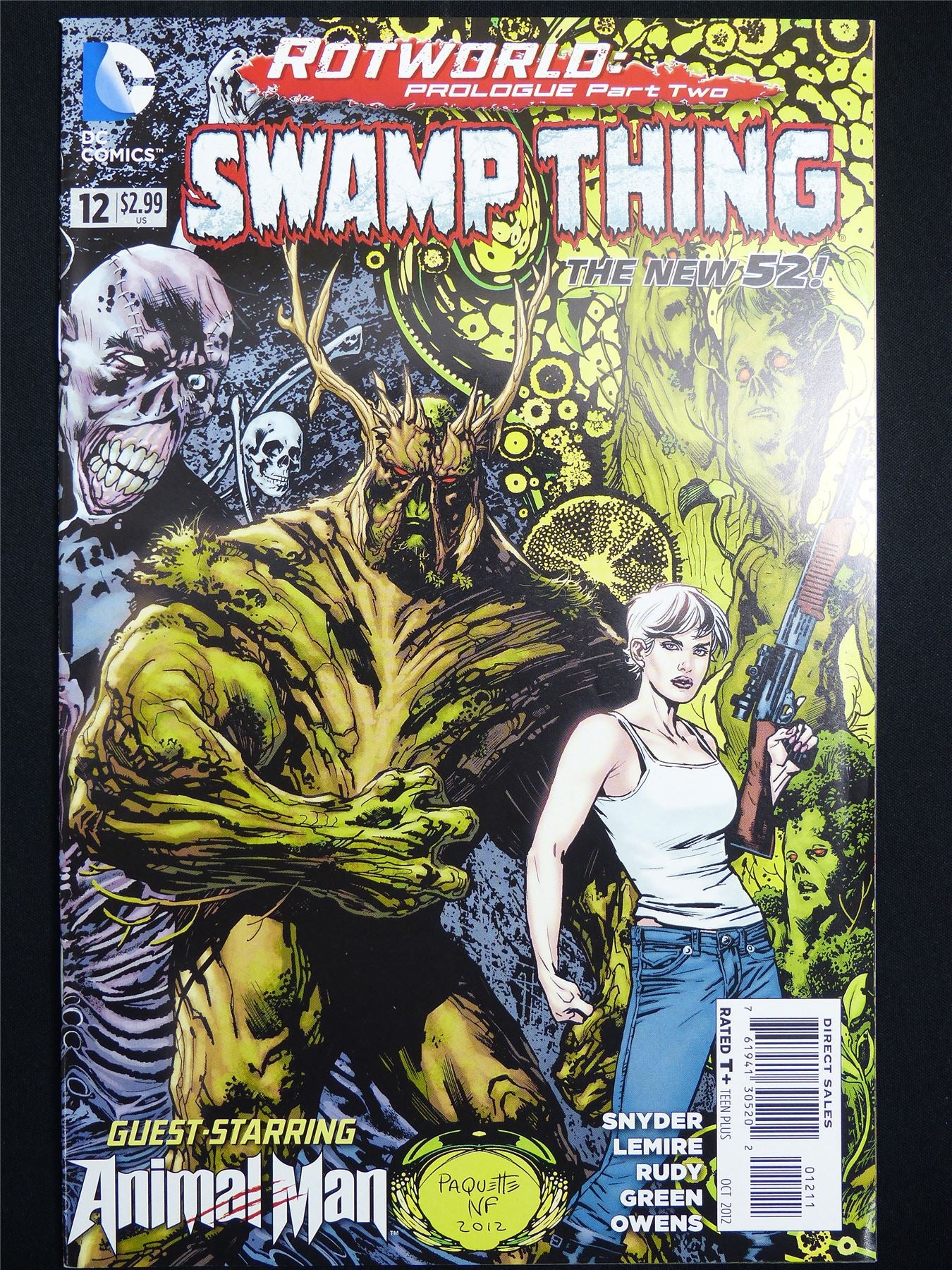 SWAMP Thing #12 Cvr A new 52! - DC Comic #3DN